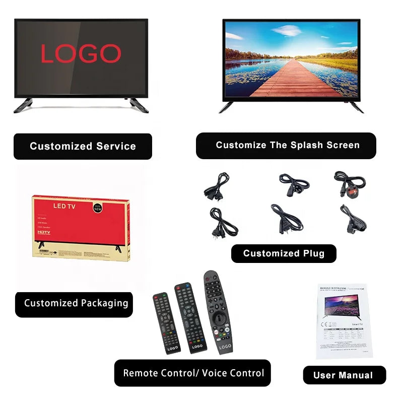 LEDTV 32 LK50 Full Led Smart TV 32 Inch TV Smart De 32 Pulg LED LCD Television