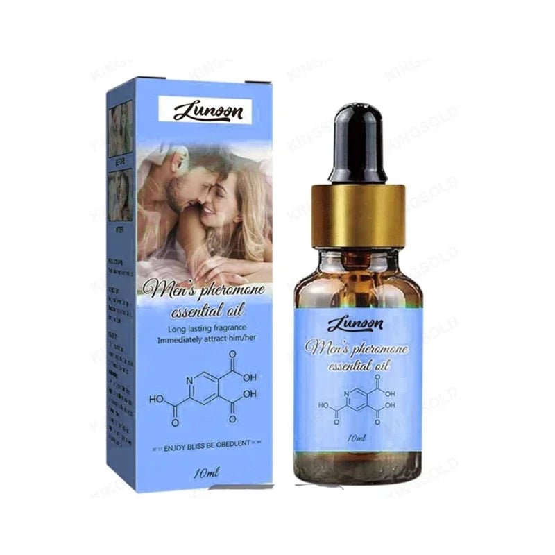Natural Pheromone Scented Oil | Long-Lasting Body Fragrance Essence with a Fresh Aroma Designed to Attract Women Enhance Allure