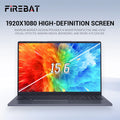 Firebat AT15 Laptop — 15.6″ FHD, Intel N150 (Up to 3.6GHz), 16GB RAM, 1TB SSD, Windows 11 Pro, Backlit Keyboard, Wi-Fi 5