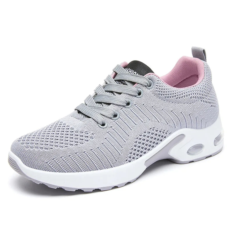 Women’s Air Cushion Running Shoes — Large Size Breathable Mesh Sneakers | MDNG