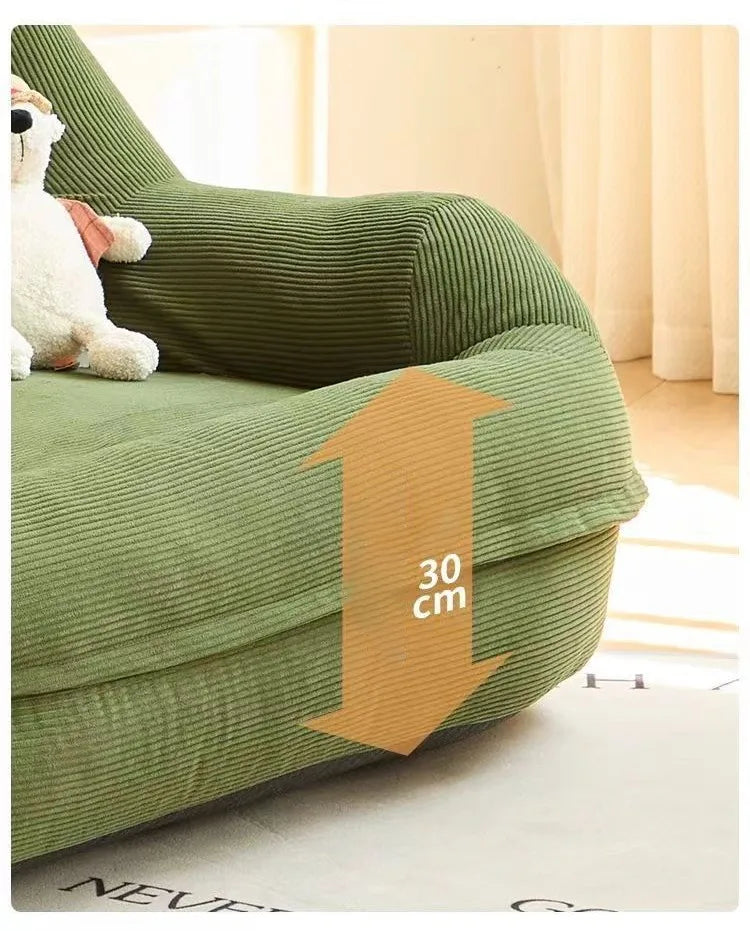 Portable Lazy Sofa Living Room Cheap Single Sofas Adult Tatami Chaise Lounge Relaxing 1-person Sofa Modern Tiny Home Furniture