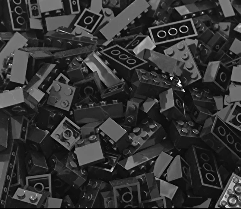 125/250g DIY Building Blocks Bulk Lot Pack Sorte Thick Bricks Block Plate Toys Small Particles Bulk Fit Legoeds Gift for Kids