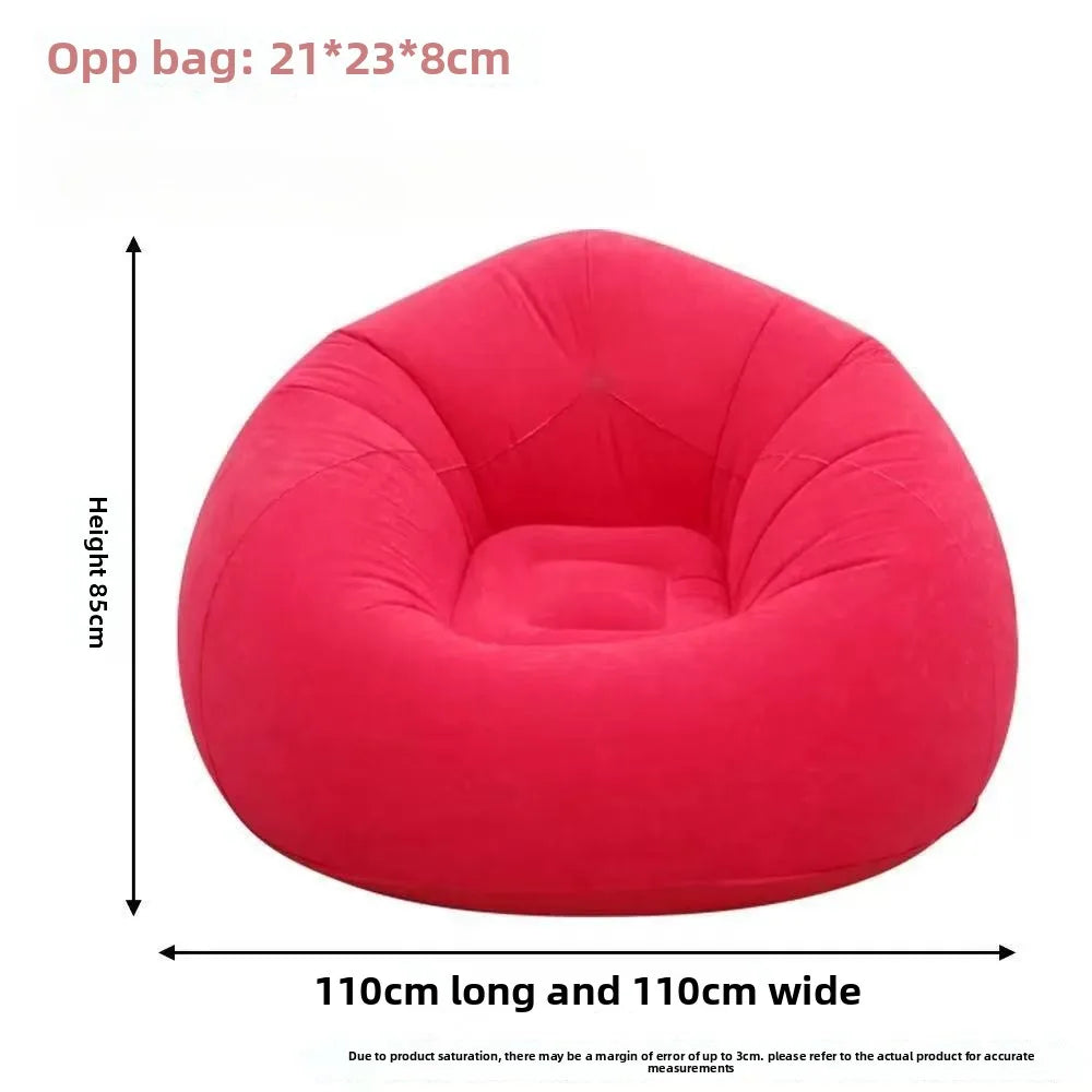 Large Lazy Inflatable Sofa Chairs PVC Lounger Seat Bean Bag Sofas Pouf Puff Couch Tatami Living Room Supply