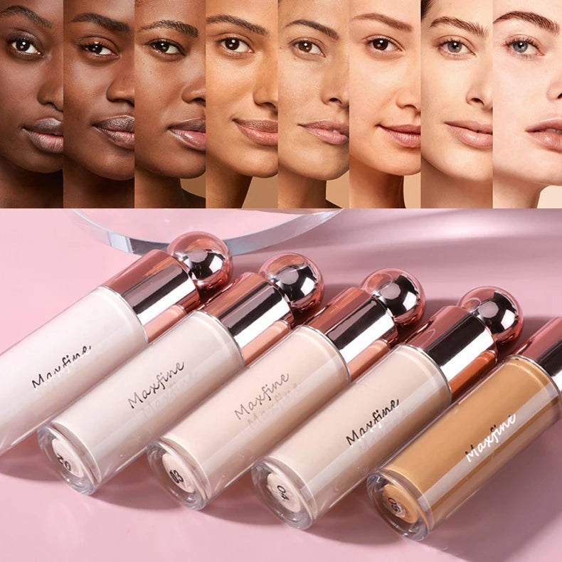 Matte Face Concealer Foundation — Long-Lasting Full-Cover Liquid