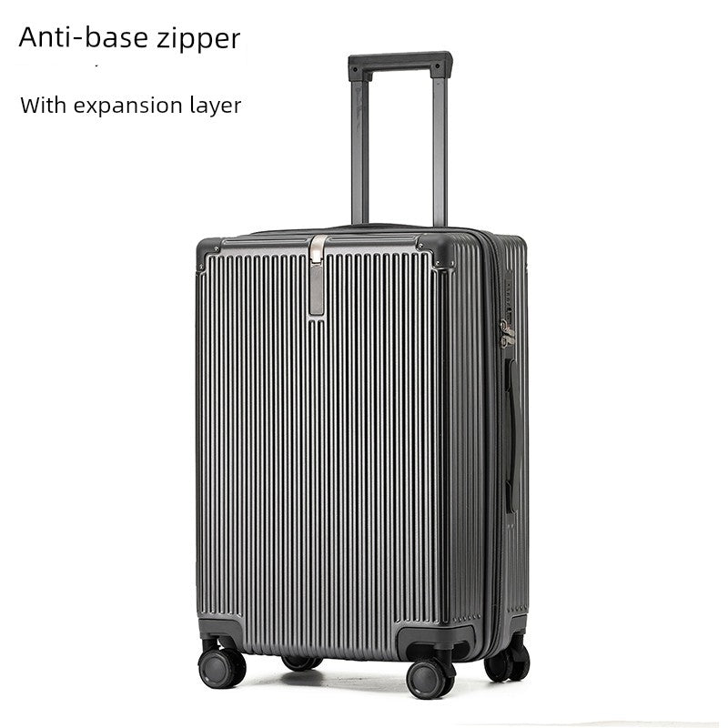 Extra Large Zipper Luggage with Extended Riot Control