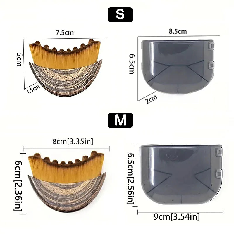 Lymphatic Contour Face Brush – Ergonomic Sculpting Drainage Massager (LBHL31)