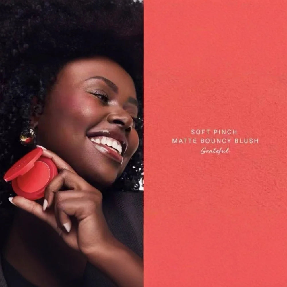 Rare Beauty Soft Pinch Matte Bouncy Cushiony Cream-to-powder Blush Airy And Lightweight Soft Pinch Liquid Blush Natural Flush