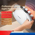 Fascia Gun 8 Heads Massage Gun Muscle Relaxation Electric Massager Body Massage Deep Tissue Muscle Relief Back Leg Neck