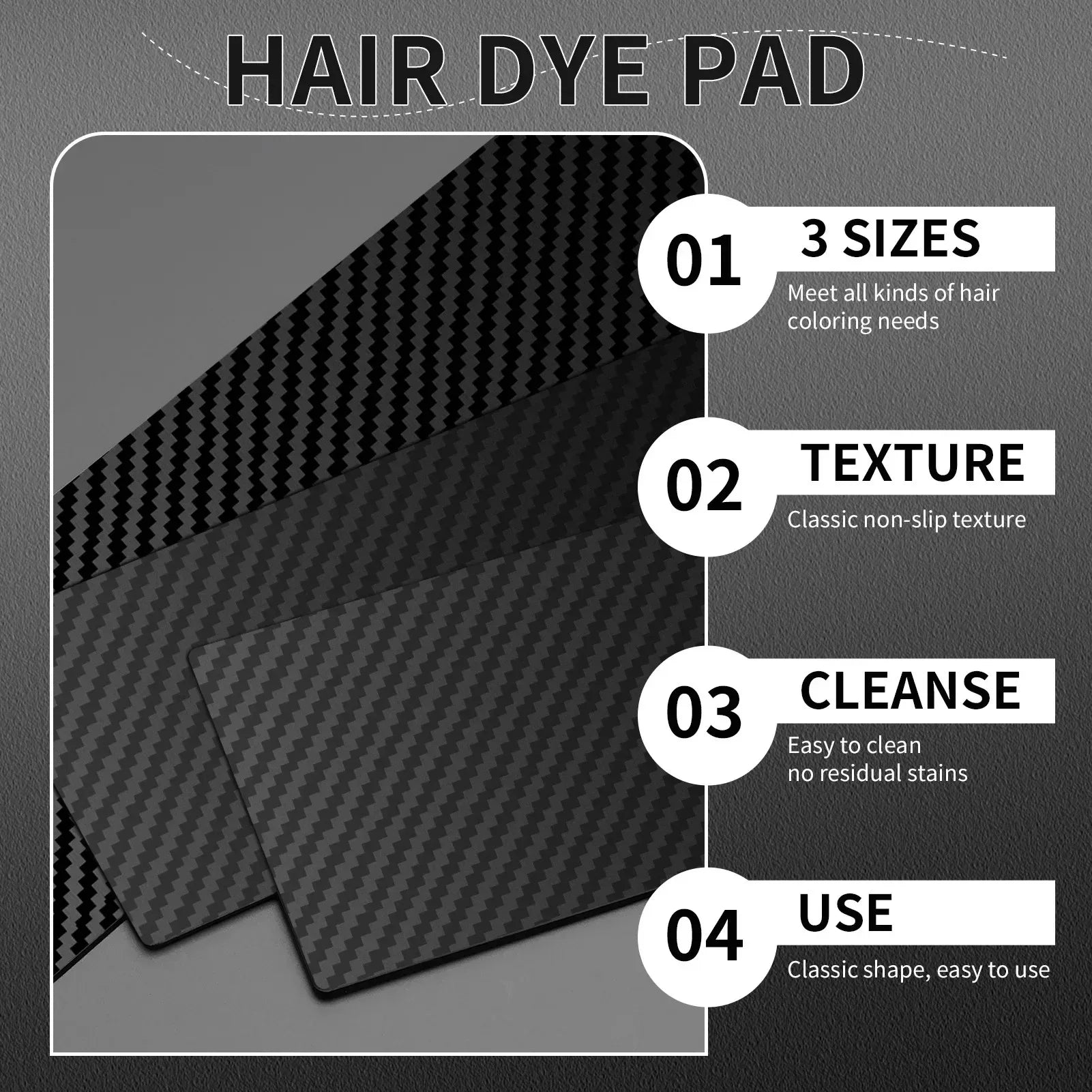 Salon Hairdressing Set Coloring Board Barber Hair Color Dye Brush&mat Barbershop Tinting Tools Accessories Supplies