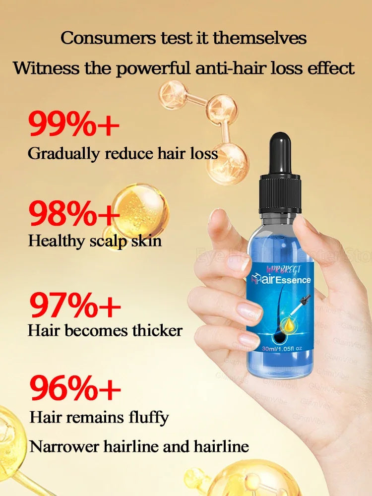 Blue Bottle Hair & Scalp Essential Oil – Thicker-Looking Hair Support