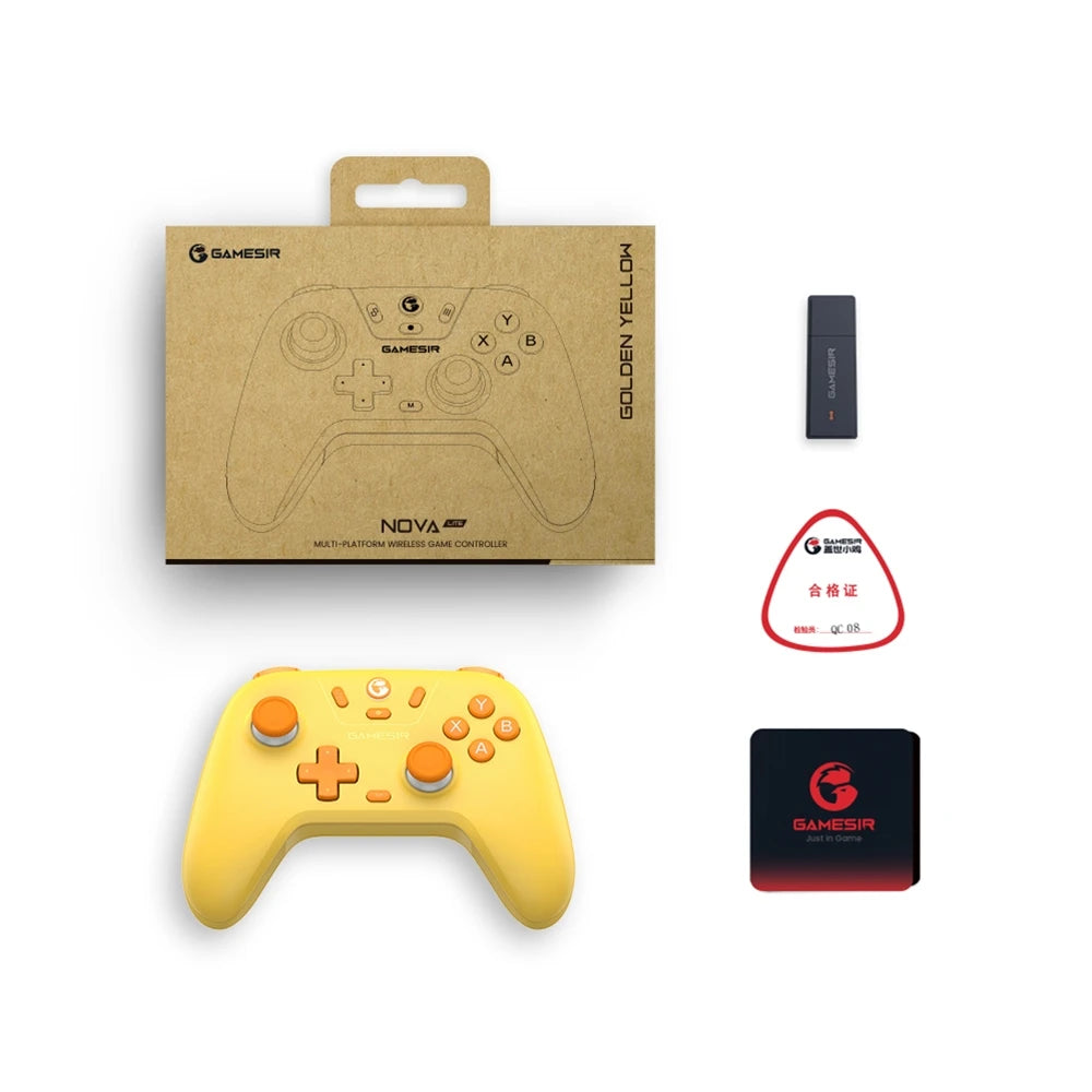 GameSir T4 Nova Lite – Hall Effect Wireless Gamepad (Switch/PC/Android/iOS/Steam)