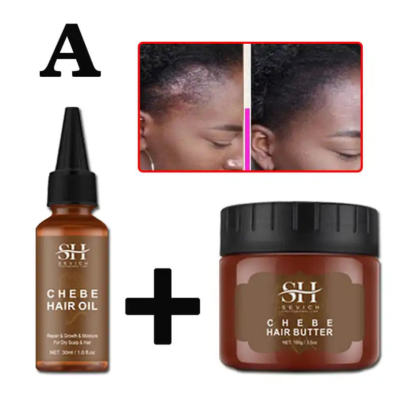 Africa Chad 100% Chebe Powder Women Traction Alopecia Treatment Oil Natural Crazy Hair Regrowth Anti Hair Break Get Rid Of Wig