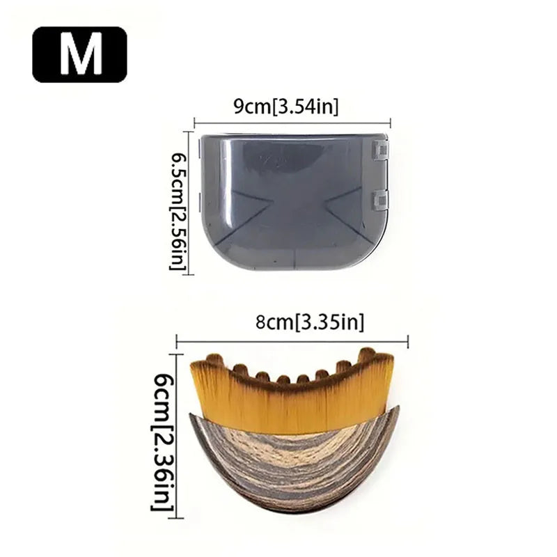 Lymphatic Contour Face Brush – Ergonomic Sculpting Drainage Massager (LBHL31)