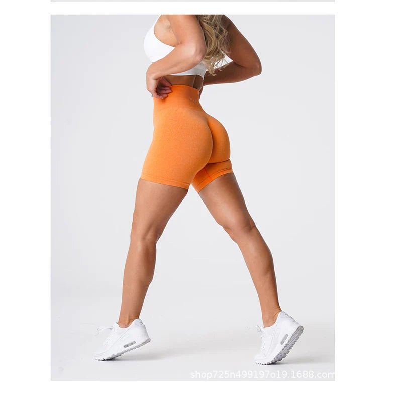 Dozw Seamless Soft Shorts — High-Waist Yoga & Fitness Wear for Women