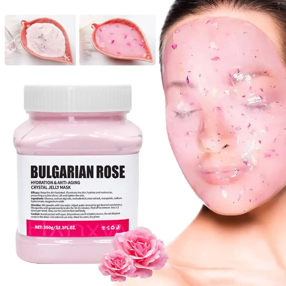 Professional Rose Hydro Jelly Peel-Off Mask – Hydrating Powder Jelly