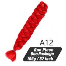 Xpression Synthetic Big Braids Crochet Hair Braids Extensions Yaki Straight Hair Women's Jumbo Braids Hair Daily Wear