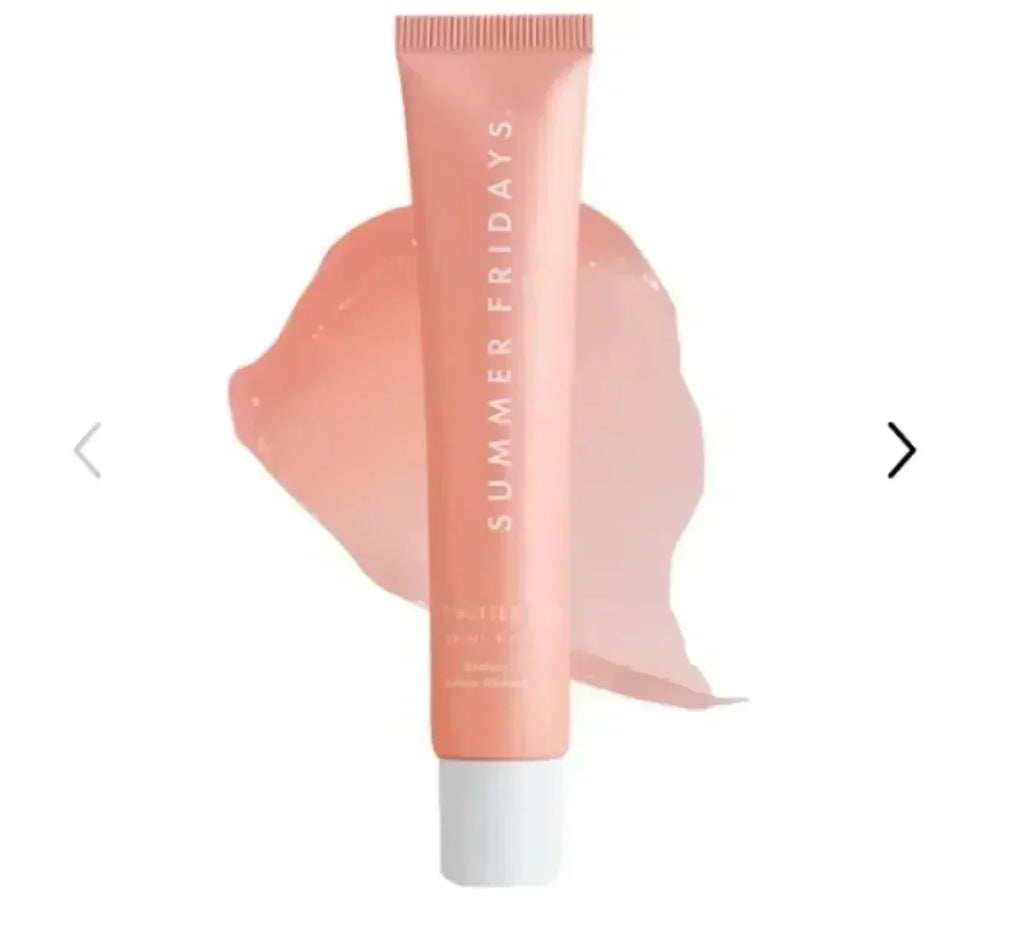 Summer Fridays Lip Balm Gloss — Moisturizing Mirror-Shine Lip Oil (Vanilla • Pink Sugar • Coffee Cake • Clear)