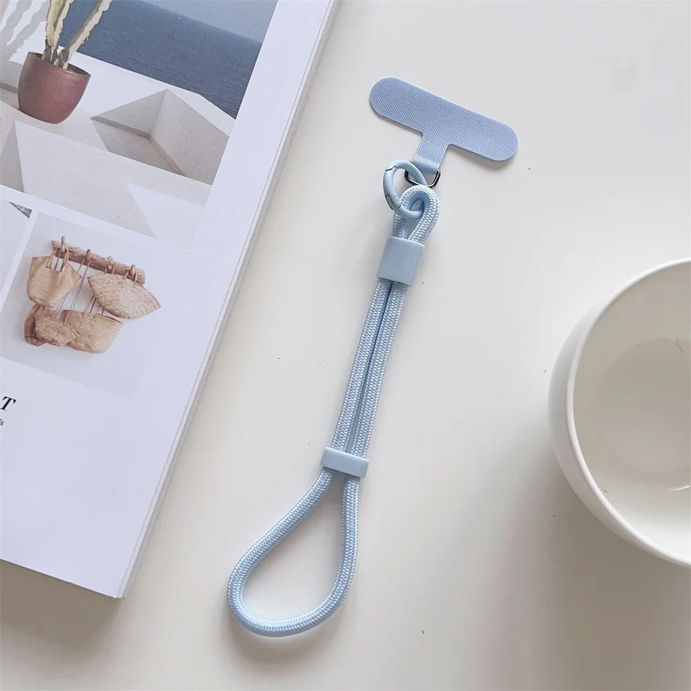 for Mobile Phone Adjustable Short Lanyard Universal Colorful Hand Wrist Strap Rope for Cell Phone Case Accessories