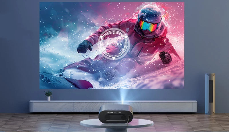 2025 Huaweishi L007 4K Smart Home Cinema Projector