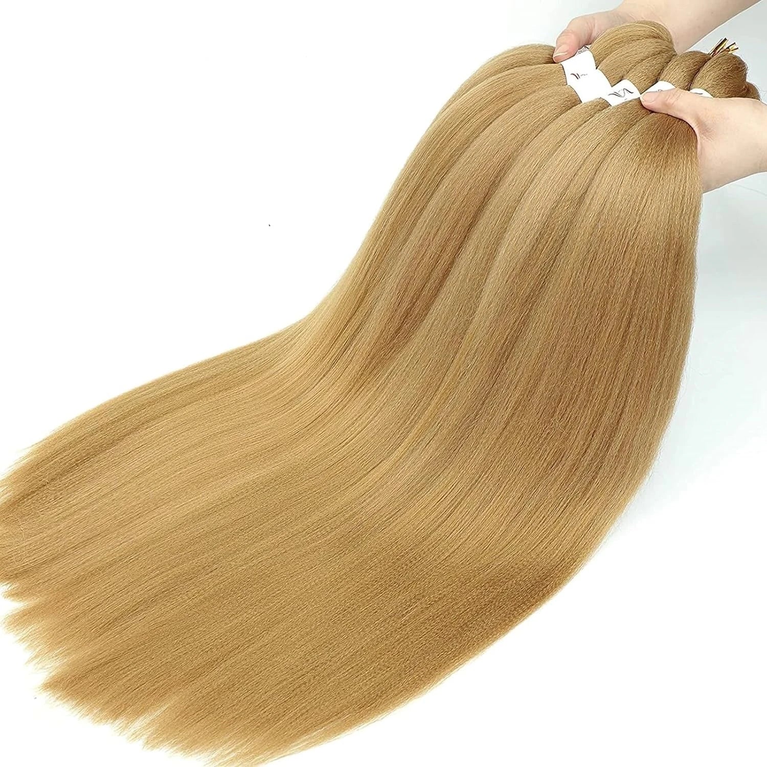 Wigundle Pre-Stretched Braiding Hair — EZ Crochet Yaki Straight (Flame-Retardant Kanekalon)