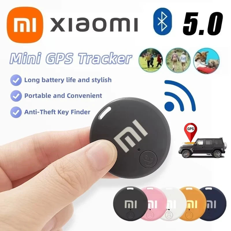 MIJIA Smart Bluetooth Tracker — Compatible with Apple Find My, Anti-Lost GPS Tag for Keys, Wallet, Car, or Bike (Waterproof, 38mm)