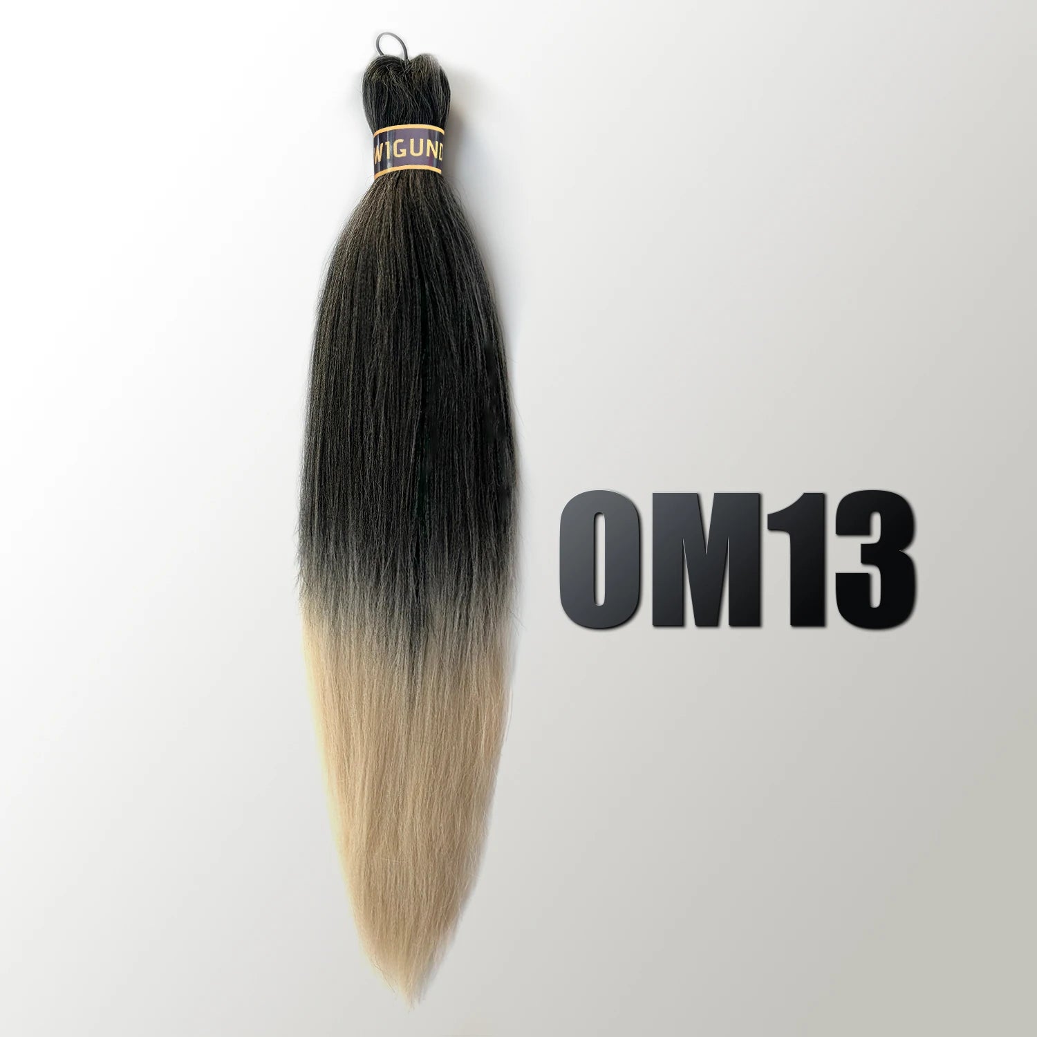 EZ Pre-stretched Braiding Hair Ombre Professional Easy Crochet Braid Hair 26 Inch 90g Hot Water Setting Synthetic Crochet Hair