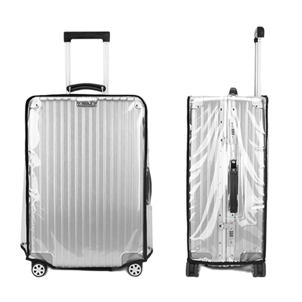 18-30inch Transparent Luggage Protector Cover Waterproof Suitcase Protector Cover Rolling Luggage Suitcase Cover Dustproof Cover