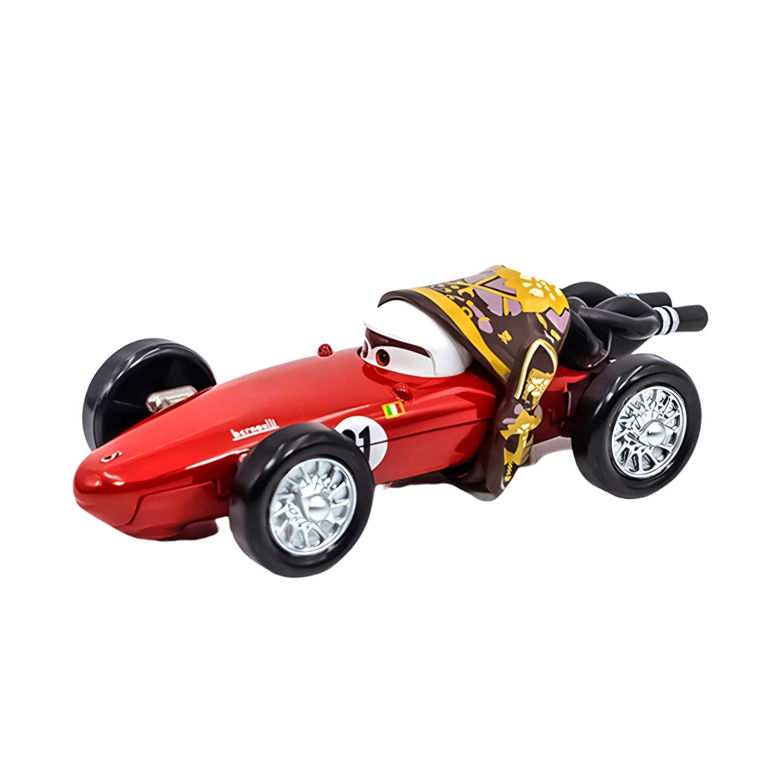 Disney Pixar Cars 3 Lightning Mcqueen Smokey Chick Hicks Collection 1:55 Diecast Vehicles Alloy Car Toys Model For Children Gift