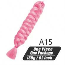 Xpression Synthetic Big Braids Crochet Hair Braids Extensions Yaki Straight Hair Women's Jumbo Braids Hair Daily Wear