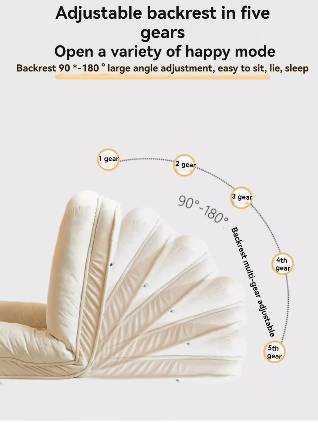 Human dog bed, lazy sofa, can lie down and sleep, internet celebrity tatami, foldable balcony, bedroom, small sofa,lounge chair