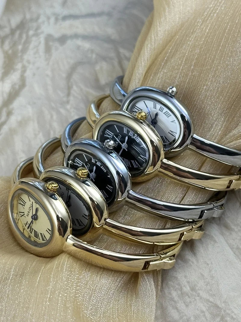 Famous Brand Bracelet Watch Stainless Steel Strap Gold Watch Fashion Small Dial Ladies Girl Gift Wristwatches Relojes Para Mujer