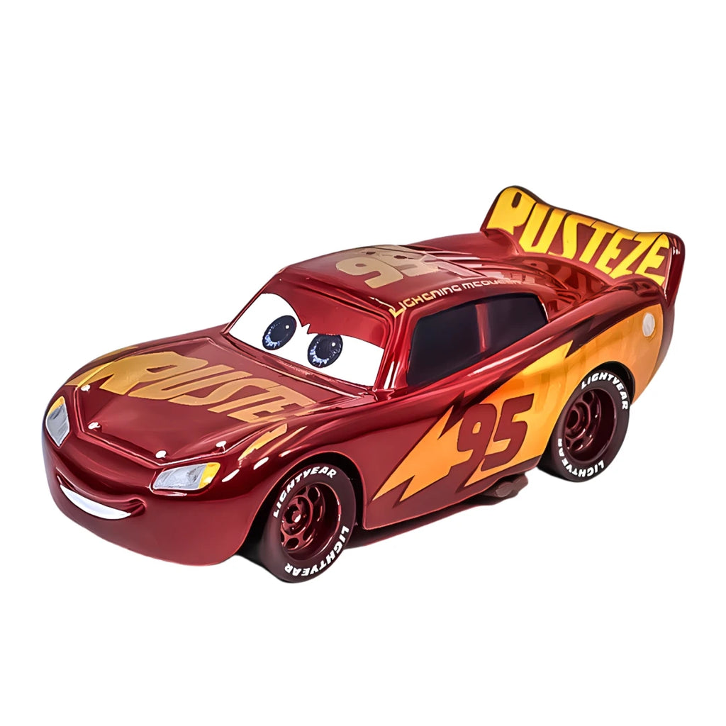 Disney Pixar Cars 3 Lightning Mcqueen Smokey Chick Hicks Collection 1:55 Diecast Vehicles Alloy Car Toys Model For Children Gift