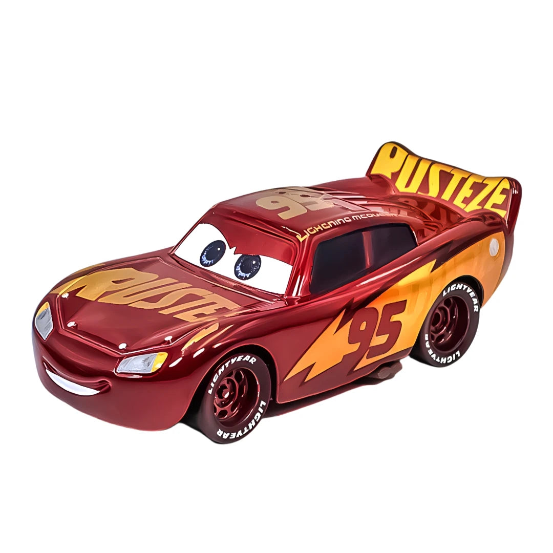 Disney Pixar Cars 3 Lightning Mcqueen Smokey Chick Hicks Collection 1:55 Diecast Vehicles Alloy Car Toys Model For Children Gift