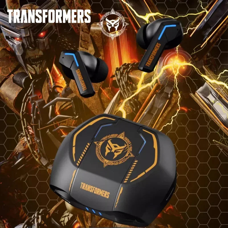 TRANSFORMERS TF-T06 TWS Earbuds — Bluetooth 5.3, Low-Latency, ENC Calls