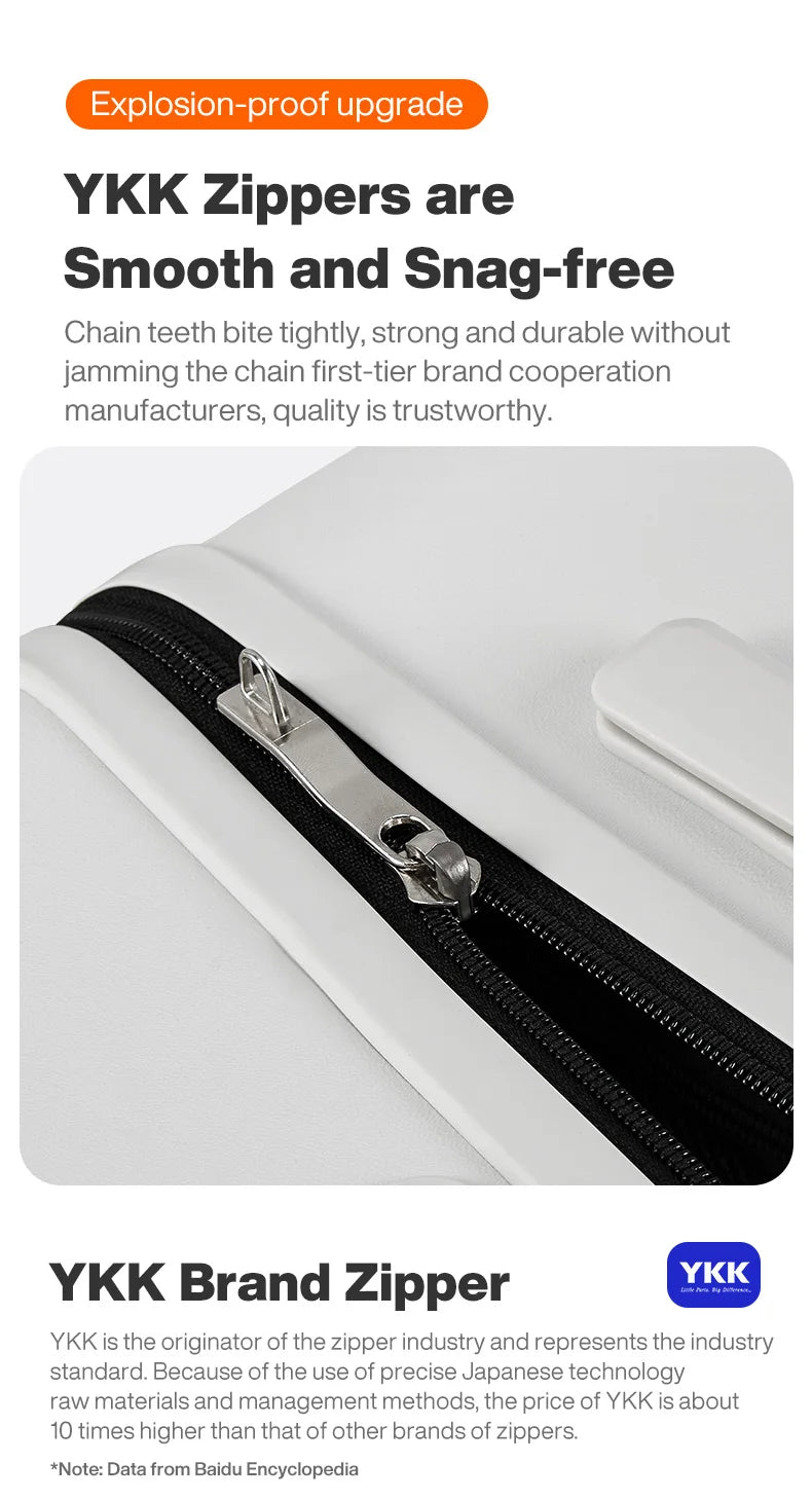 Mixi Large-Capacity Suitcase Trolley Case 26inch Checked in Hardside Rolling Wheels Luggage Wide Handle Travel Suitcases Trunk