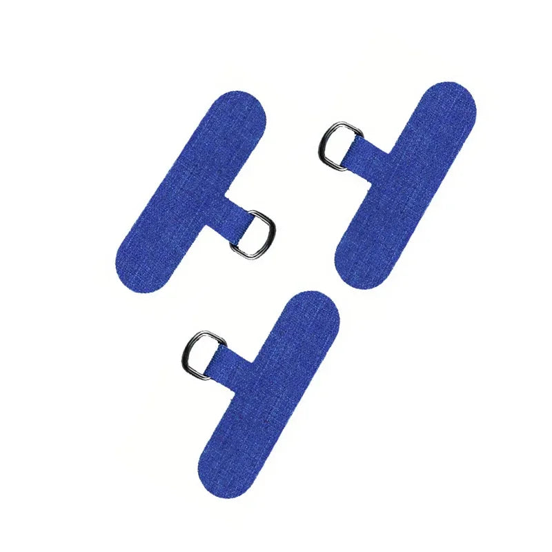 3/5pcs Phone T-shaped Strap Plates - Braid Lanyard Accessories for iPhone 12/13/14/15 & Xiaomi Cases, Weave Card