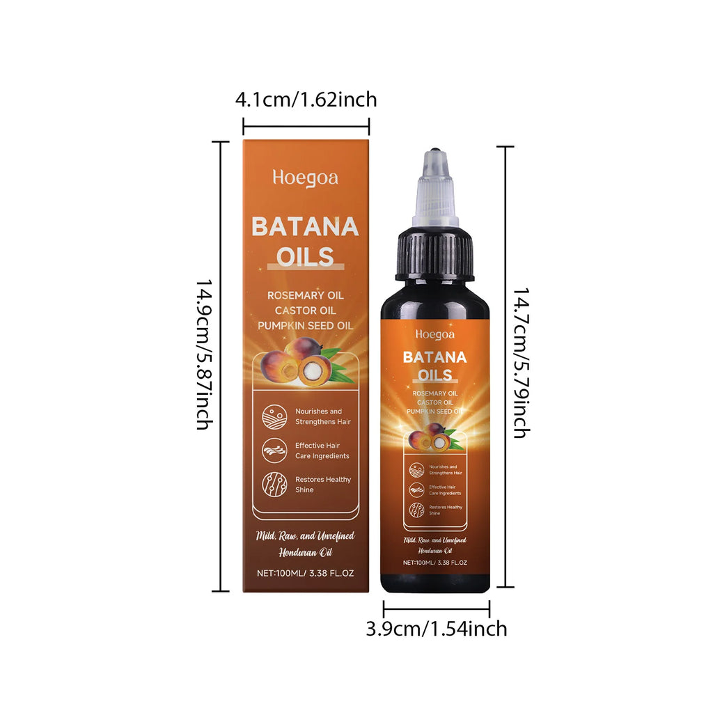 Hoegoa Batana & Rosemary Hair Growth Oil – 100ml Strengthening & Scalp Repair Treatment