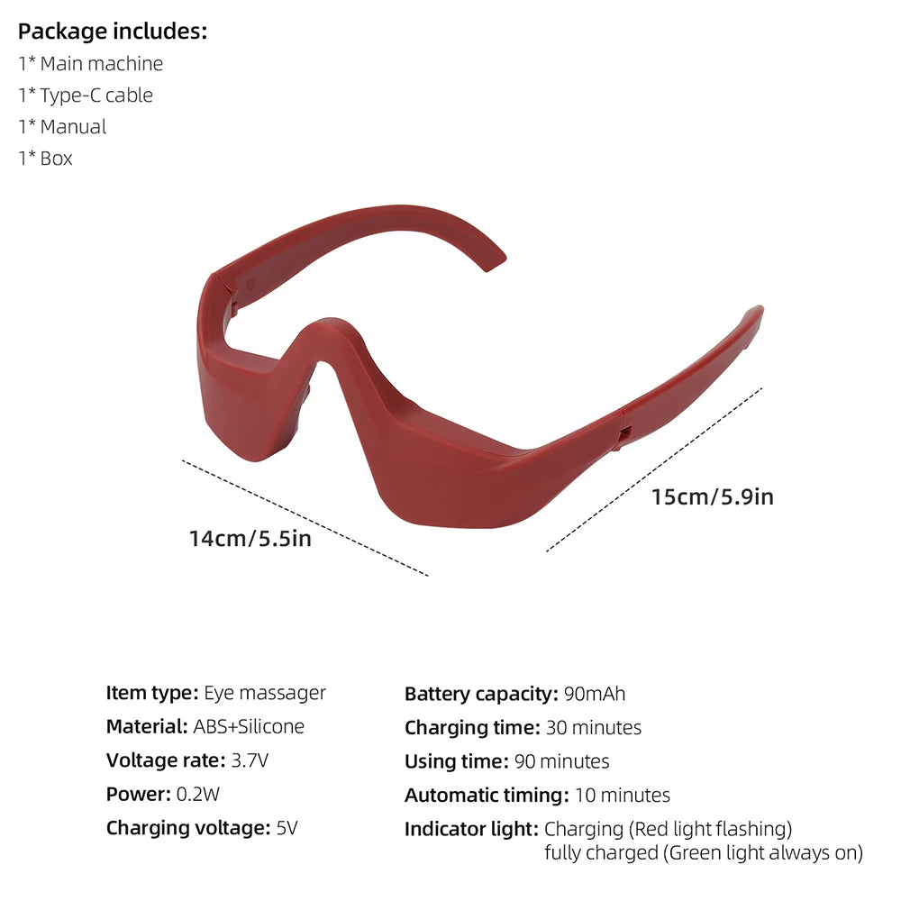 Eye Massager 3D Eyes Relax Massager Fatigue Relief Lighten Dark Circles Smooth Eye Fine Line Beauty Eye Care