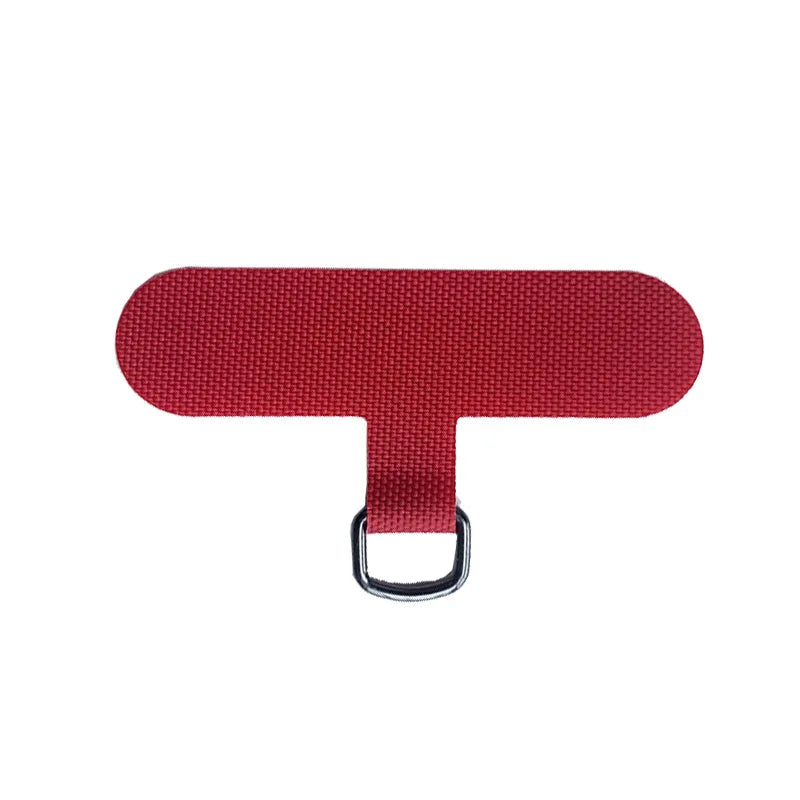 2025 New Cellphone Strap T-shaped Plate Sheet Mobile Phone Case Braid Lanyard Accessories Weave Card for iPhone Xiaomi Samsung