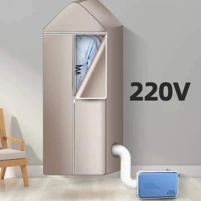 110V/220V Electric Clothes Dryer Laundry Multifunction Quickly Drying Clothes Shoes Warm air Clothes Dryer Heater Drying Machine