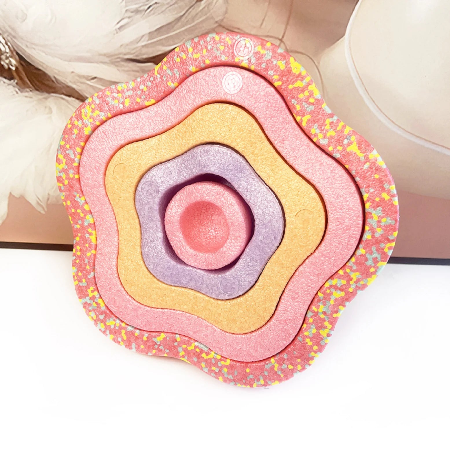 Kids Balance Stapstones Toys Sensory IntegrationFoam Toys Stapstenenen Sports Balance Toys 5pcs Set