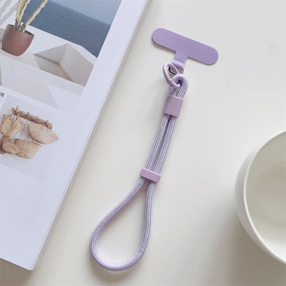 for Mobile Phone Adjustable Short Lanyard Universal Colorful Hand Wrist Strap Rope for Cell Phone Case Accessories
