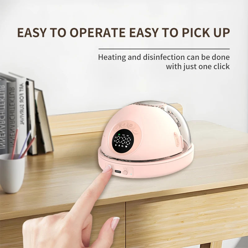 MGYR MY382 Wearable Electric Breast Pump — Hands-Free, BPA-Free, Optional Heating & UV Lid