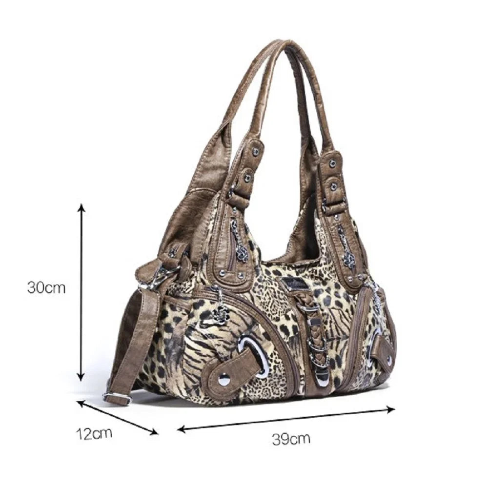 Women Handbags Fashion Shoulder Bag Large Tote Top-handle Shopping Pack Multifunctional Satchel Lady Hobos  Big Purse