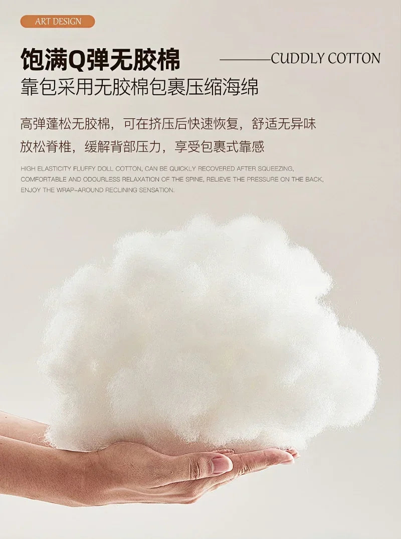 2025 New Elegant Italian Compressed Sofa Minimalist Retro Corduroy Sofa Bed Foldable Washable Customizable for Living Room