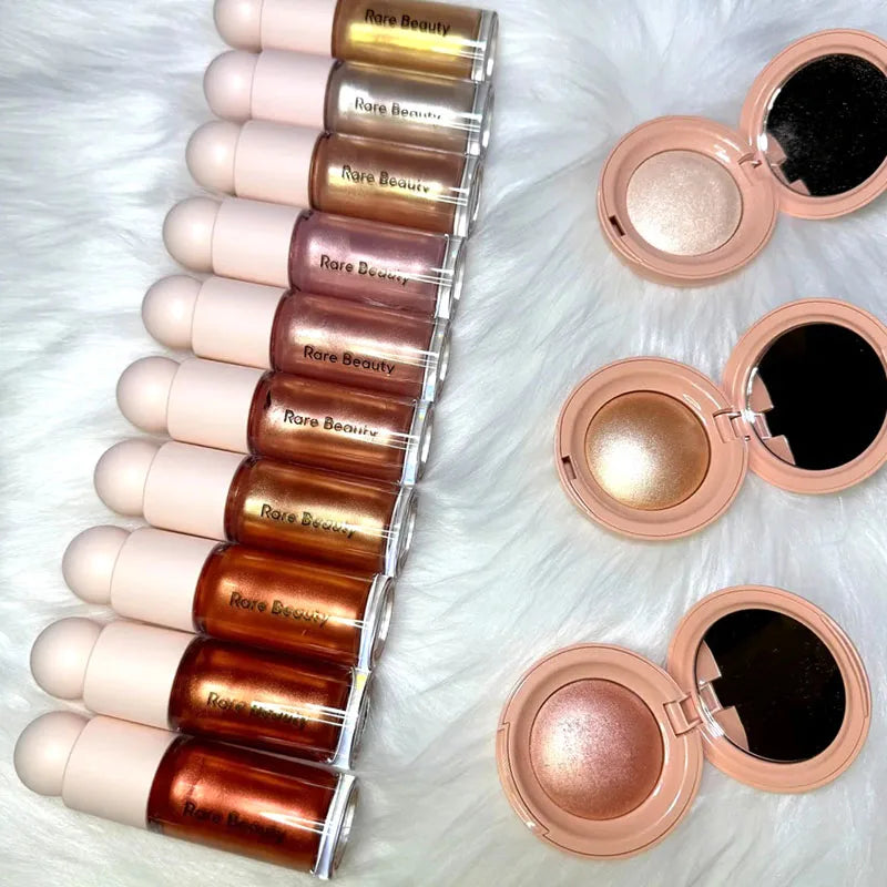 Rare Beauty Small Light Bulb Highlighter & Blush Palette