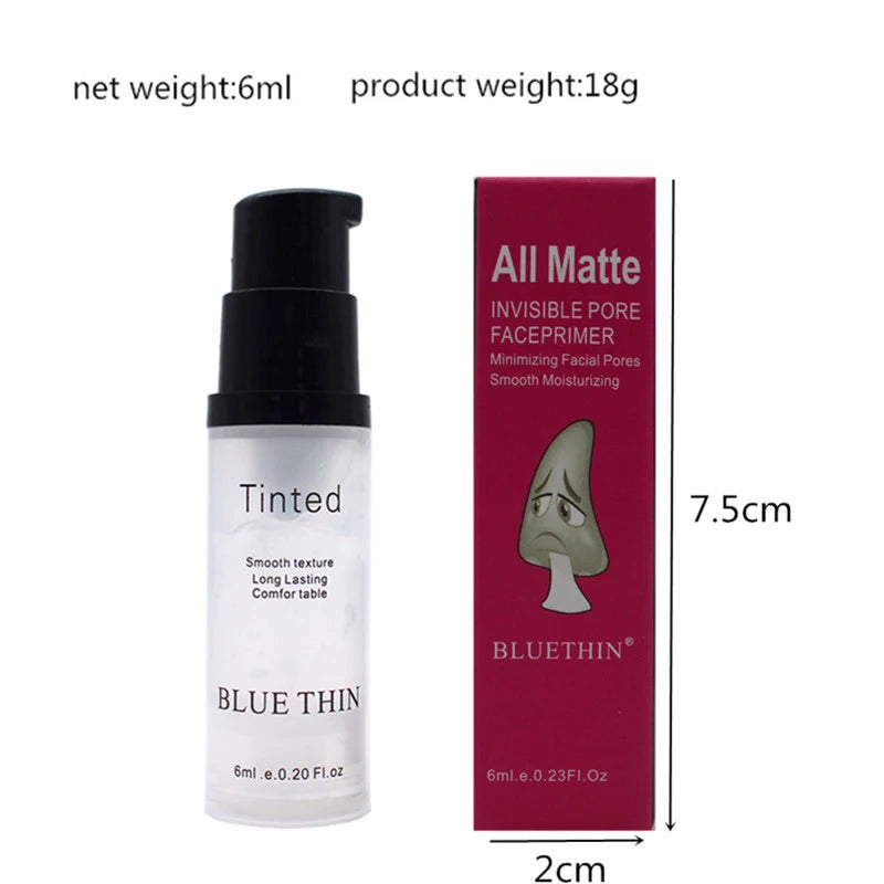 Bluethin Minimizes Pores Perfect Makeup Base Nourishing Smooth Texture Long-lasting Hydration Water-based Primer For Skin