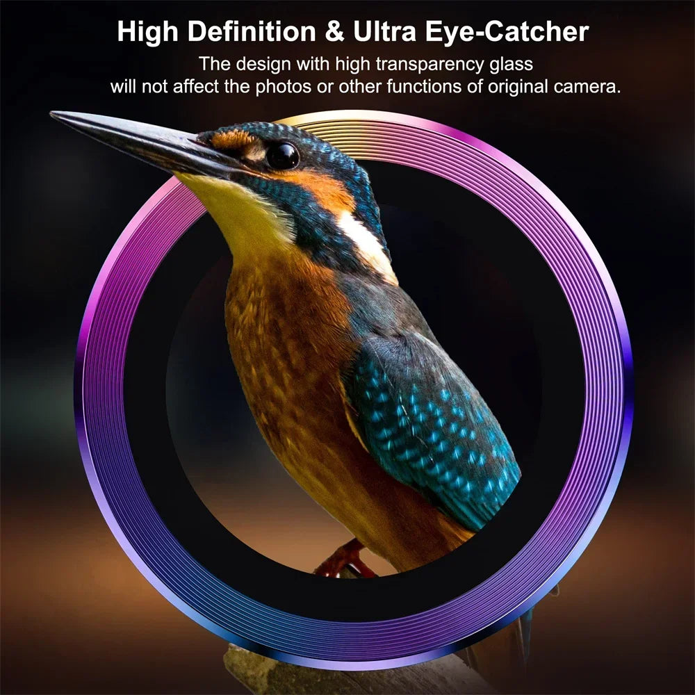 Camera Lens Protetor For Samsung S25 S24 ultra S24 S23 S22 ultra Case Tempered Glass Film Titanium Alloy Ring Phone Accessories