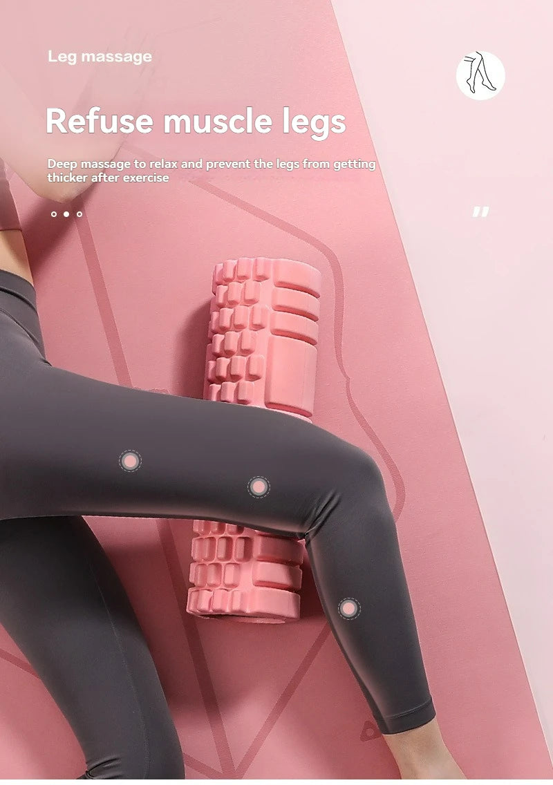 Foam roller eva hollow yoga column muscle relaxation roller yoga fitness Pilates products