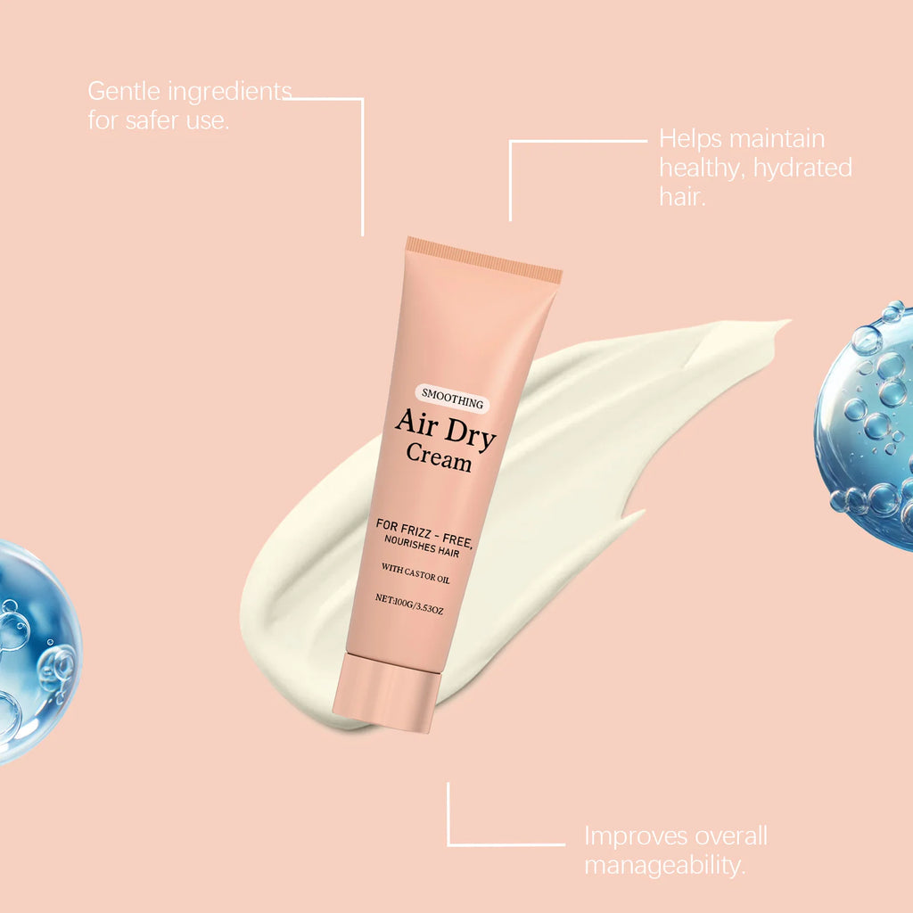 Air Dry Curl Cream – Frizz Control & Smoothing Styling Cream (100g)